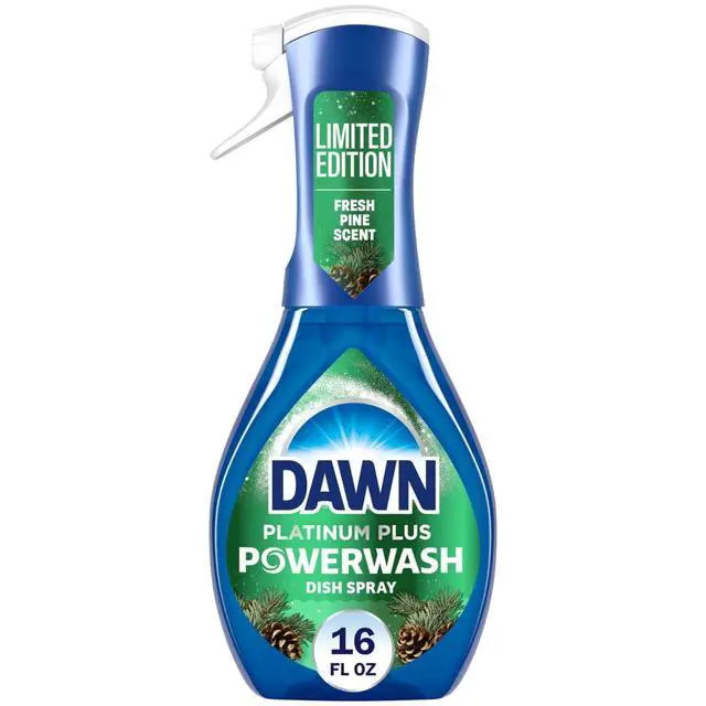 Alt view image 5 of 7 - Dawn Powerwash Spray, Dish Soap, Fresh Pine, Christmas Tree Scent, 1 Starter Kit, 16 fl oz