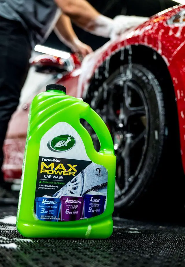 Alt view image 3 of 6 - Turtle Wax 50597 Max-Power Car Wash 3 Levels of Cleaning, 100 oz