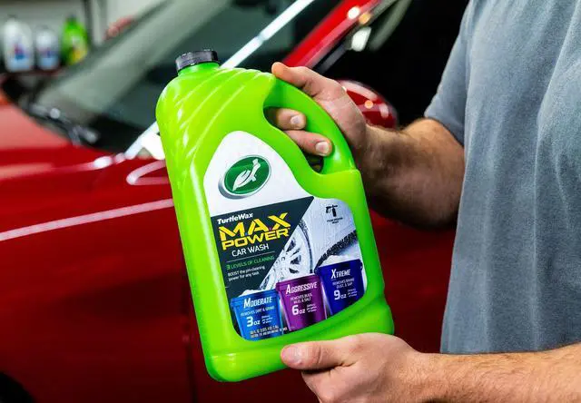 Alt view image 4 of 6 - Turtle Wax 50597 Max-Power Car Wash 3 Levels of Cleaning, 100 oz