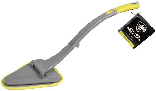 Alt view image 2 of 4 - Auto Drive 19" Foldable Handle Reusable Microfiber Windshield Cleaner Tool