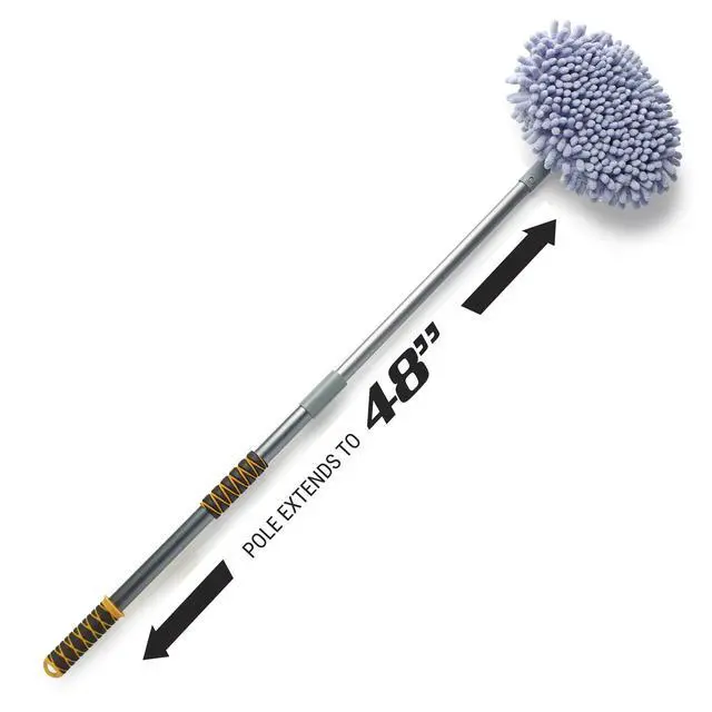 Alt view image 4 of 5 - Platinum Series XL Microfiber Mop - Extends to 48 Inches for Car Washing