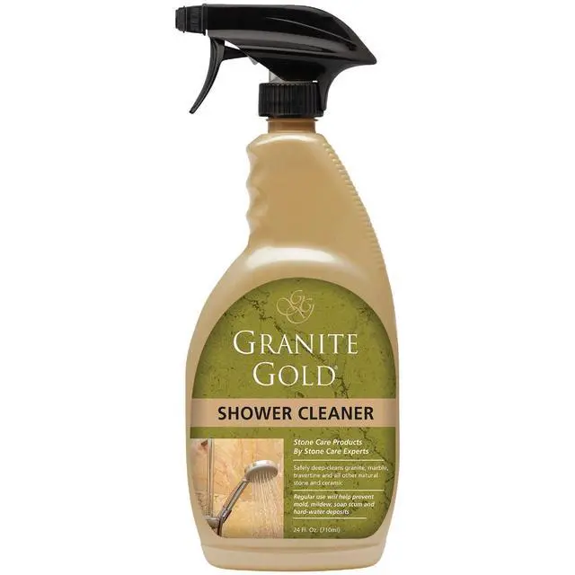 Alt view image 4 of 6 - Granite Gold Shower Cleaner, 24 fl oz Spray, Stone Shower, Tub & Tile Cleaner