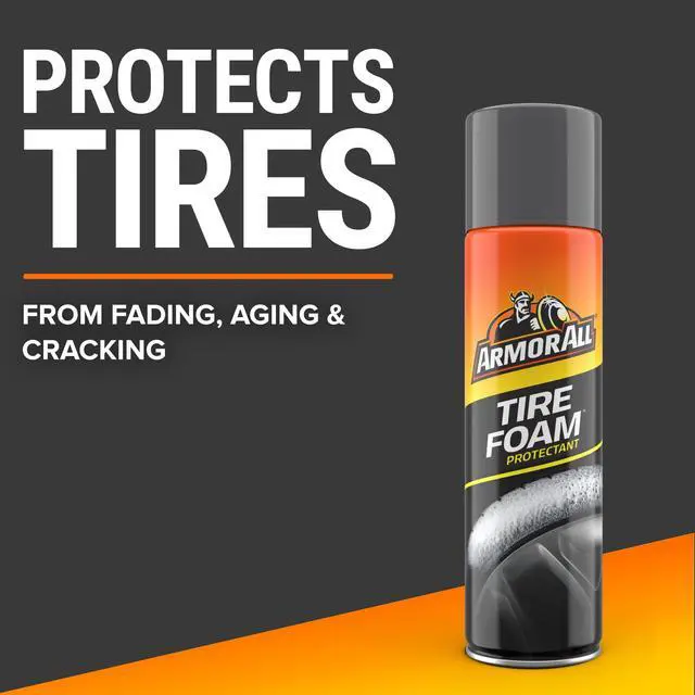 Alt view image 5 of 7 - Armor All Tire Foam, Car Cleaning Foam, Wheel and Tire Cleaner - 20 oz