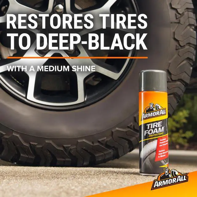 Alt view image 6 of 7 - Armor All Tire Foam, Car Cleaning Foam, Wheel and Tire Cleaner - 20 oz