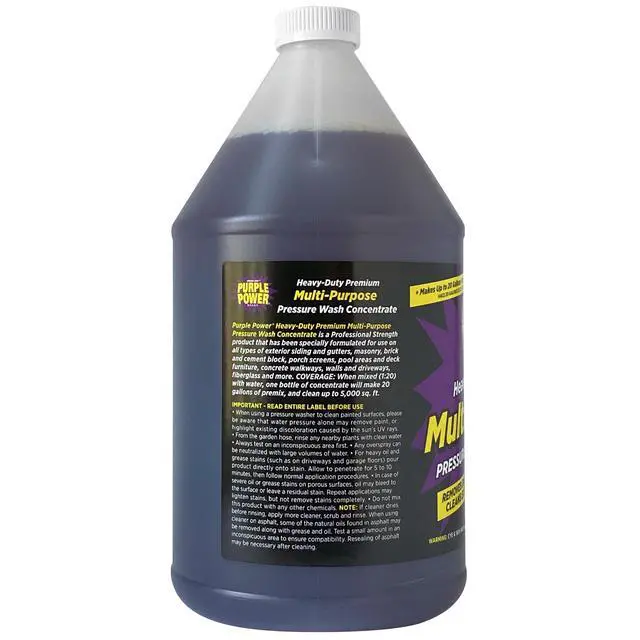 Alt view image 3 of 4 - Purple Power Heavy-Duty Premium Multi-Purpose Pressure Wash, 1 Gallon