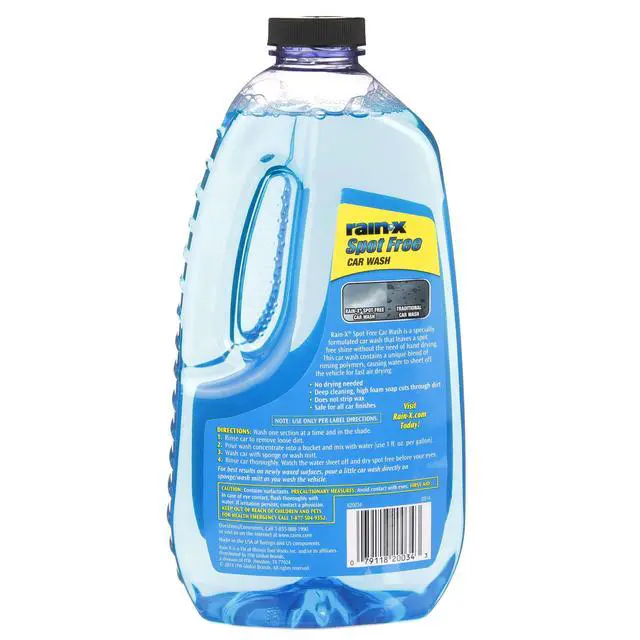 Alt view image 5 of 5 - Rain-X Spot-Free Car Wash, 48 Oz - 620073W