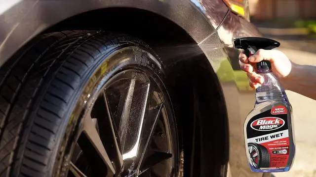 Alt view image 5 of 5 - Black Magic Tire Wet 23 oz. Tire Shine Lasts Up to 4 Weeks - BM23