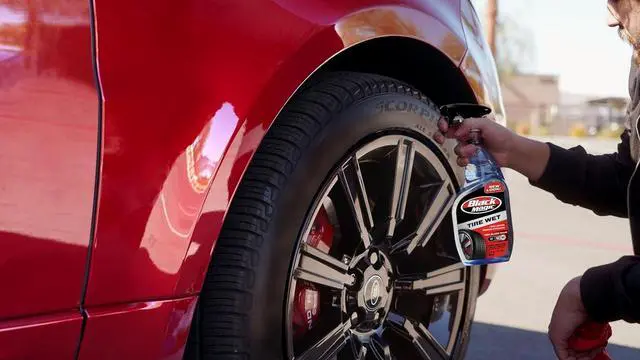 Alt view image 2 of 5 - Black Magic Tire Wet 23 oz. Tire Shine Lasts Up to 4 Weeks - BM23