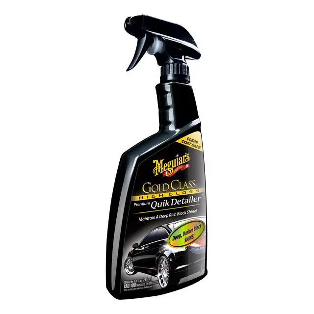 Alt view image 4 of 6 - Meguiar's Gold Class Premium Quik Detailer Spray Detailer for Rich Gloss, G7624, 24 Oz