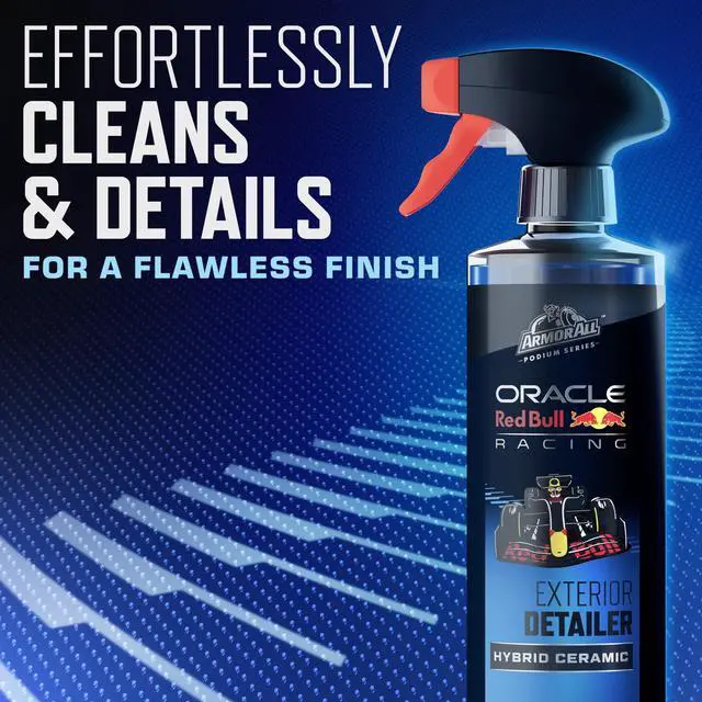 Alt view image 2 of 6 - Armor All Podium Series Exterior Car Detailer Hybrid Ceramic Spray (16 fl oz), Car Exterior Cleaning Spray Developed with Oracle Red Bull Racing