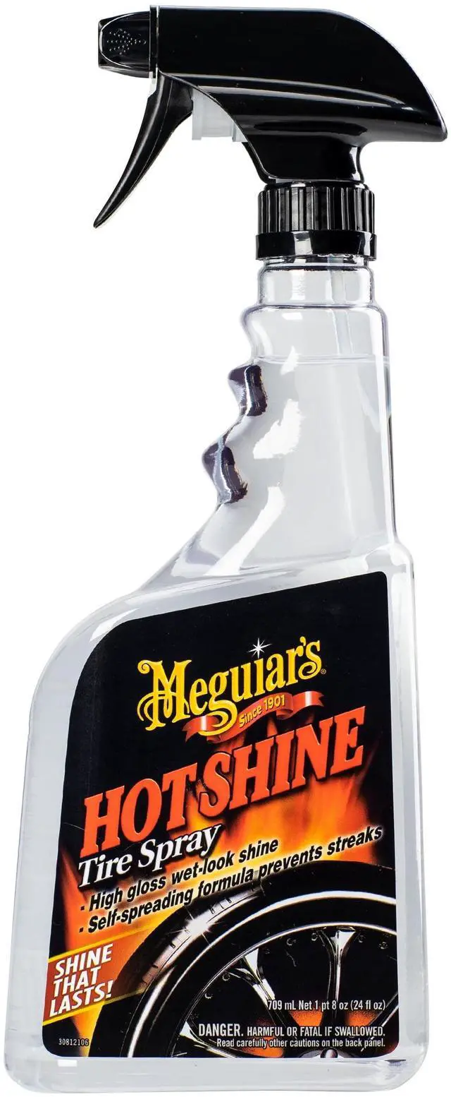 Alt view image 4 of 7 - Meguiar's Hot Shine Tire Spray, G12024, 24 oz