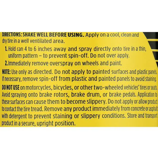 Alt view image 5 of 7 - Meguiar's Ultimate Insane Shine Tire Coating, G190315, 15 oz