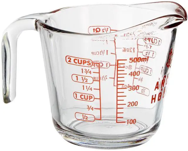 Main image of Anchor Hocking Glass Measuring Cup, 2 Cup