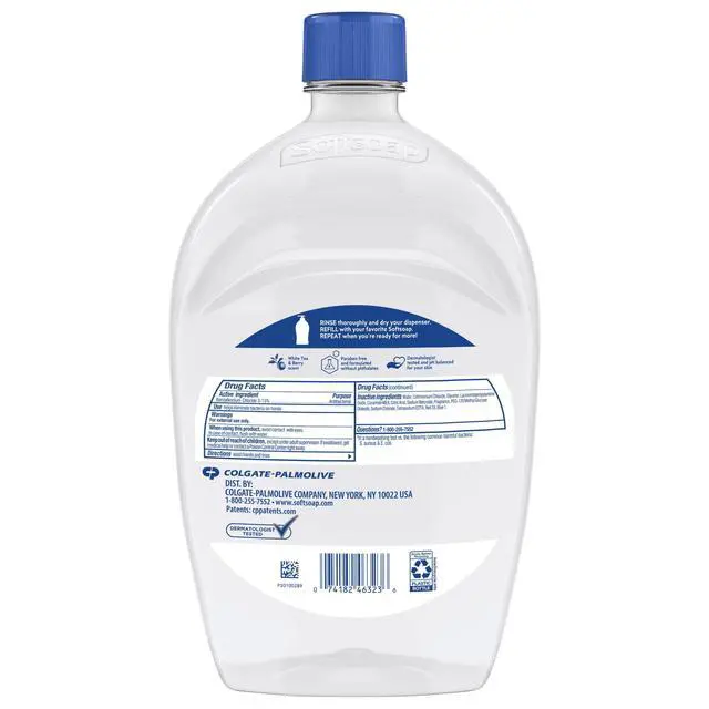 Alt view image 6 of 7 - Softsoap Antibacterial Liquid Hand Soap, New Easy Pour Spout, White Tea and Berry Scent, 50 fl oz