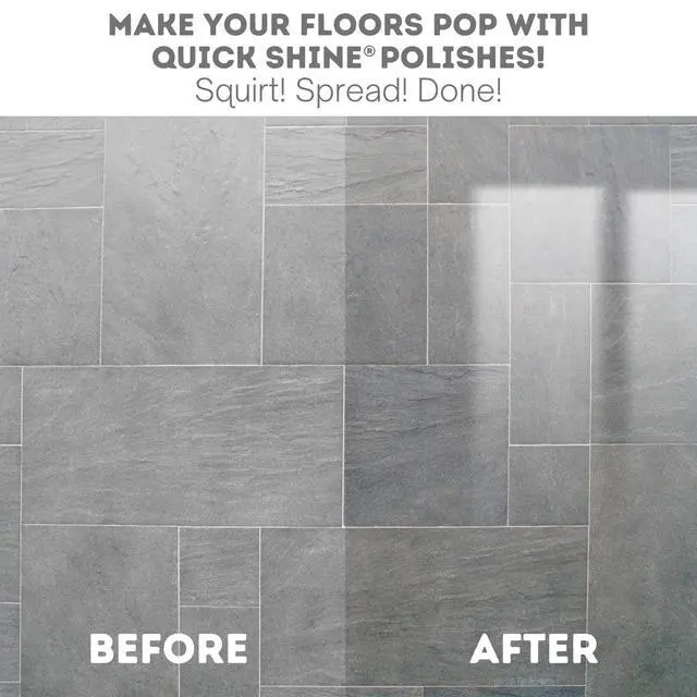 Alt view image 6 of 7 - Quick Shine Multi-Surface Floor Finish, PFAS-Free Formula, All Purpose Household Floor Polish, 27 fl oz