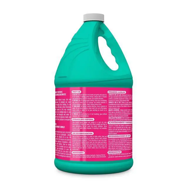 Alt view image 6 of 7 - Cloralen No-Splash Liquid Scented Bleach, All Purpose Cleaner - Floral Scent, 121 fl oz