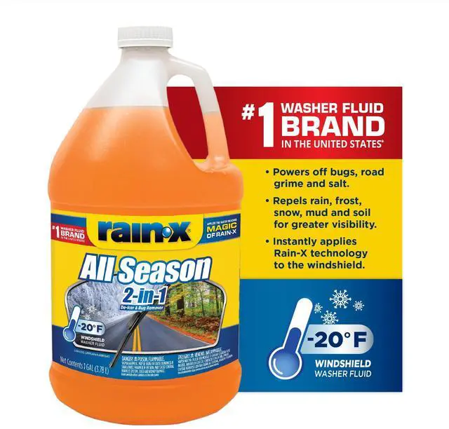 Alt view image 5 of 6 - Rain-X -20F 2-In-1 All-Season Washer Fluid