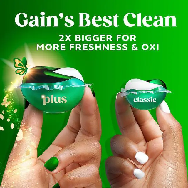 Alt view image 5 of 7 - Gain Plus Flings Laundry Detergent Liquid Washing Pacs, Gain's Best All-In-One Clean, Original Scent, 18 Count