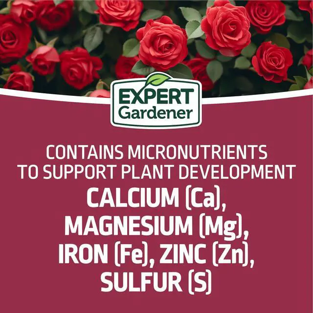Alt view image 6 of 7 - Expert Gardener Rose Plant Food Fertilizer 12-6-10, 4 lb.