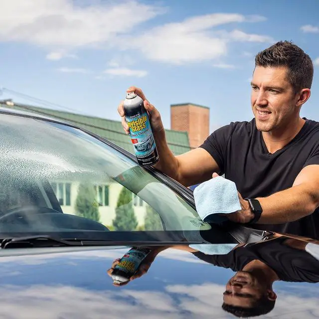 Alt view image 4 of 6 - Stoner Invisible Glass Automotive Glass Cleaner, 19 oz