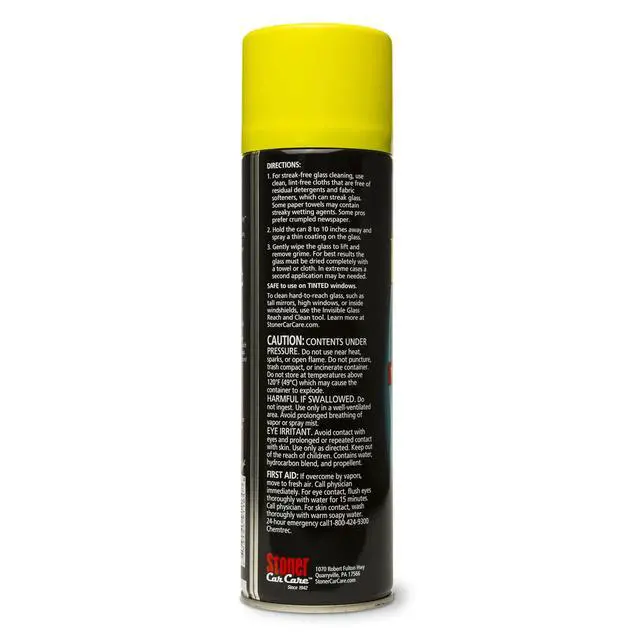 Alt view image 3 of 6 - Stoner Invisible Glass Automotive Glass Cleaner, 19 oz