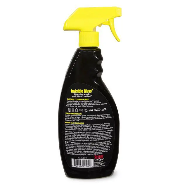Alt view image 4 of 7 - Invisible Glass 92164 Premium Glass Cleaner Spray Automotive and Home Window Cleaner, Ammonia-Free, Tint-Safe 22 fl oz, Pack of 1