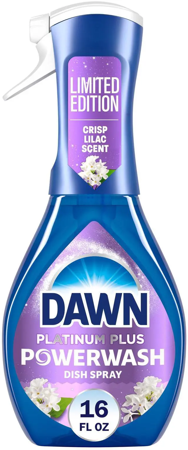 Main image of Dawn Powerwash Spray, Dish Soap, Dishwashing Liquid, Crisp Lilac, 1 Starter Kit, 16 Fl Oz