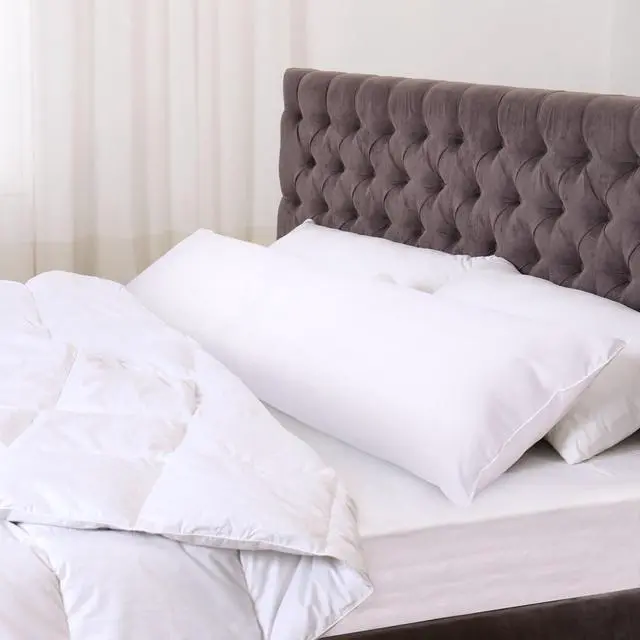 Alt view image 4 of 7 - Mainstays Body Pillow - 20"x 54", White, Microfiber, Hypoallergenic