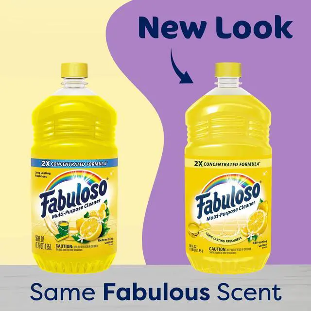 Alt view image 5 of 6 - Fabuloso 2X All Purpose Cleaner, No Rinse Floor Cleaner, Refreshing Lemon Scent, 56 fl oz