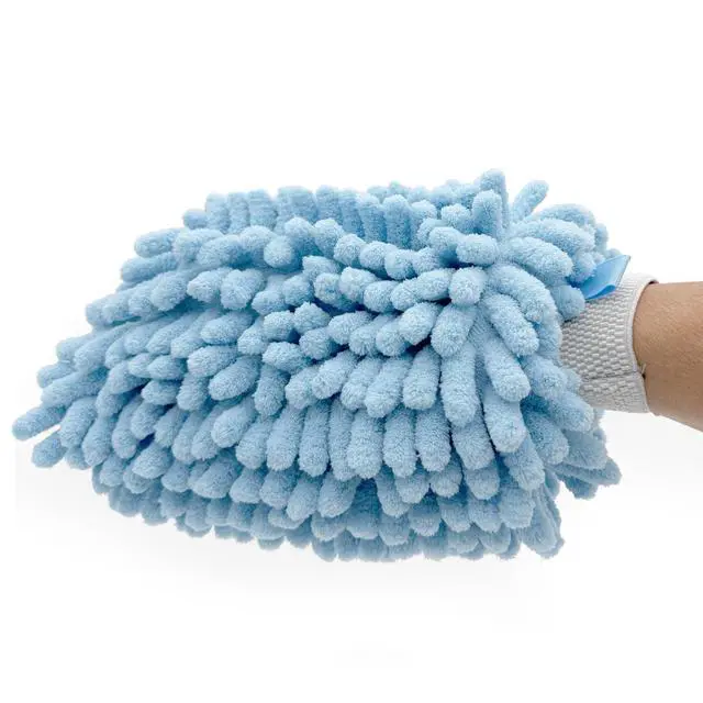 Alt view image 3 of 6 - Auto Drive Microfiber Car Wash Mitt, Blue, 1 Count