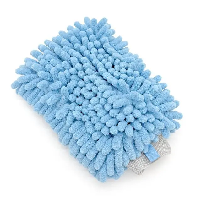 Alt view image 2 of 6 - Auto Drive Microfiber Car Wash Mitt, Blue, 1 Count