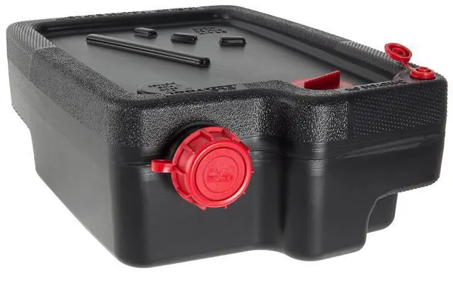 Alt view image 5 of 6 - Hyper Tough 10 Quart Automotive Drain Pan Container, HT-10QT-2025, Black