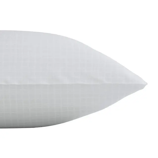 Alt view image 2 of 7 - (2 pack) Mainstays Comfort Complete Bed Pillow, Standard/Queen, White- All Positions Antimicrobial