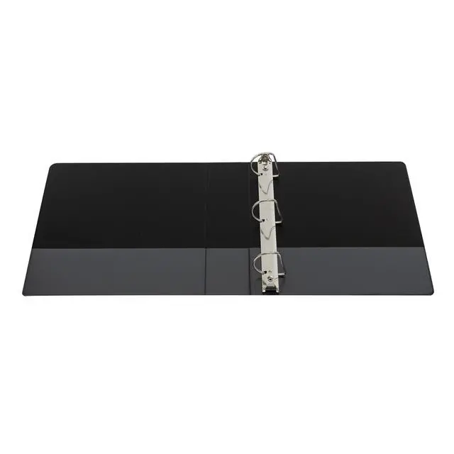 Alt view image 2 of 7 - Pen+Gear 3-Ring Durable View Binder, 2" D-Rings, Black,1 Count