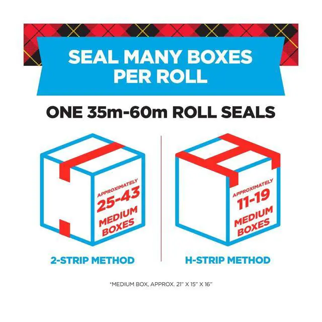 Alt view image 3 of 7 - Scotch Heavy Duty Packaging Tape, Clear, 1.88" x 38.2 yd, 1 Dispenser