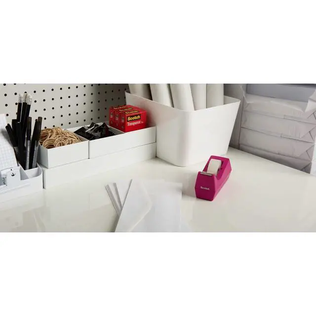 Alt view image 6 of 6 - Scotch Transparent Tape, 3/4 in. x 1000 in., 4 Rolls