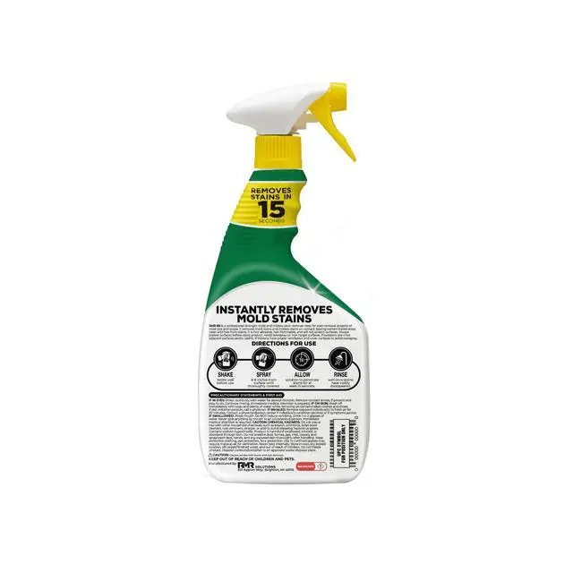 Alt view image 4 of 4 - Mold & Mildew Stain Remover by RMR-86, 32 fl oz Contractor Grade Instant Cleaner for Bathroom, Shower, Tile & Grout