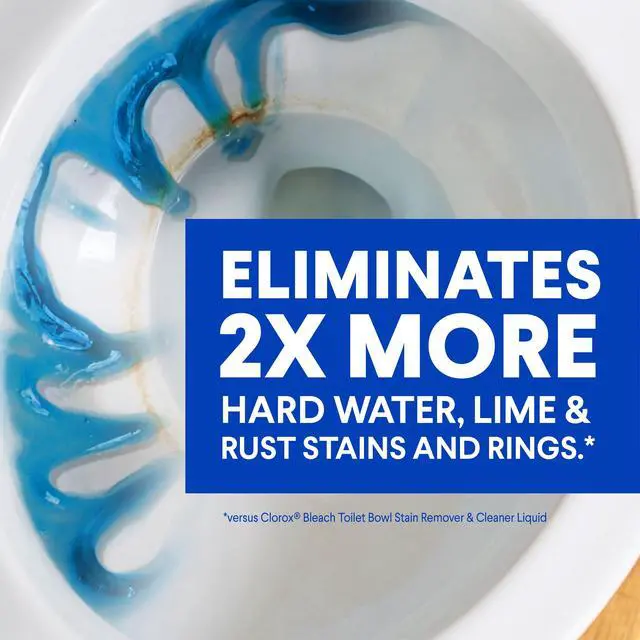 Alt view image 2 of 6 - Clorox Heavy Duty Toilet Bowl Bathroom Cleaner, Arctic Clean, 24 fl oz, 2 Pack