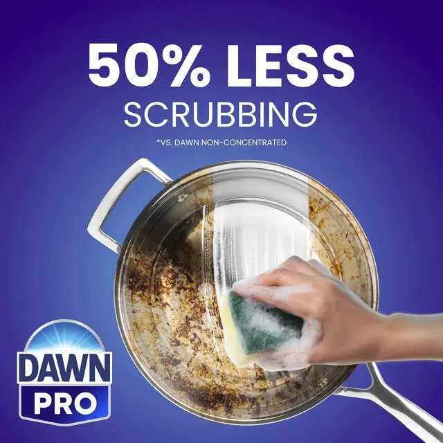 Alt view image 4 of 6 - Dawn Professional Heavy Duty Manual Pot and Pan Dish Soap Detergent Original, 38 Fluid Ounces