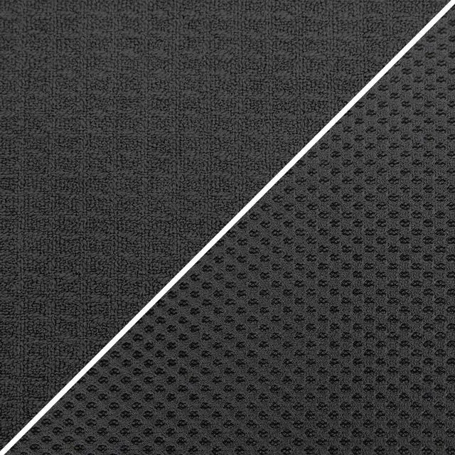 Alt view image 4 of 6 - Mainstays Microfiber Dish Drying Mat, Reversible Quick-Dry Kitchen Countertop Mat, Black