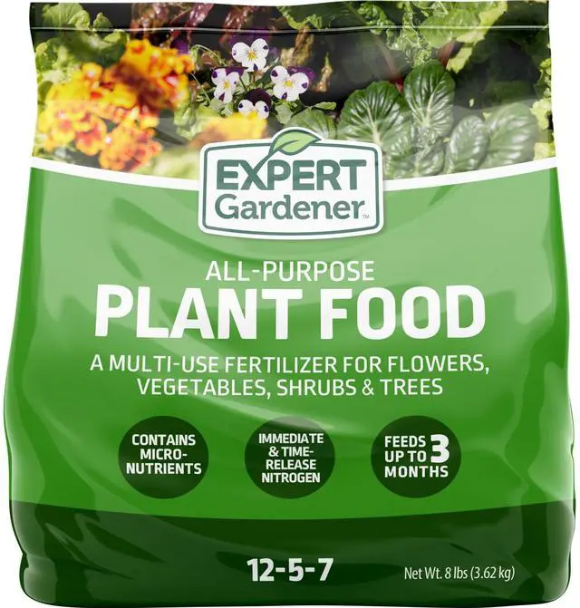 Main image of Expert Gardener All-Purpose Plant Food Fertilizer, 12-5-7, 8 lb