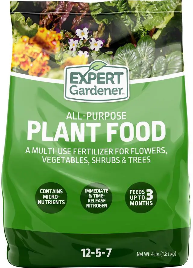 Main image of Expert Gardener All-Purpose Plant Food Fertilizer 12-5-7, 4 lb.