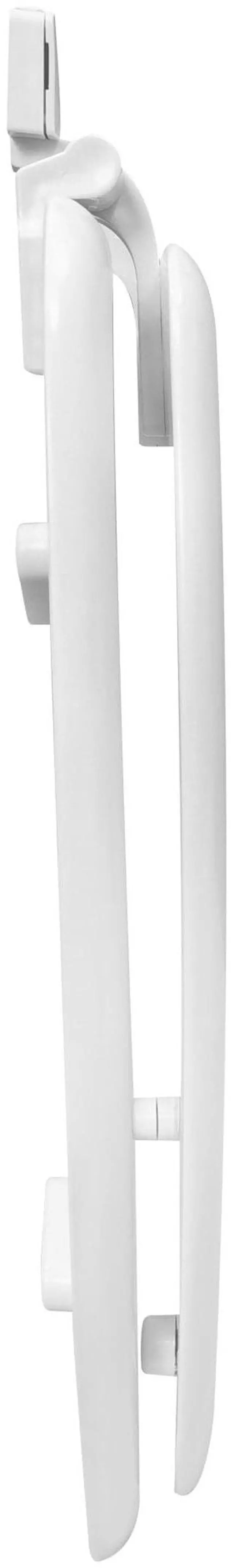 Alt view image 4 of 7 - Mainstays Elongated White Toilet Seat with Durable Rice Husk Material