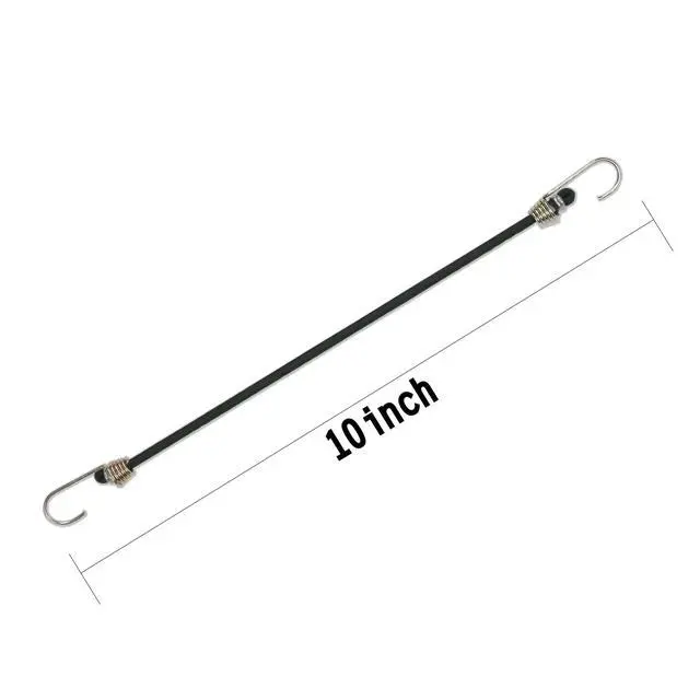 Alt view image 6 of 6 - Hyper Tough 20 Pack, 10 inch Mini Bungee Cord Set in Plastic Jar