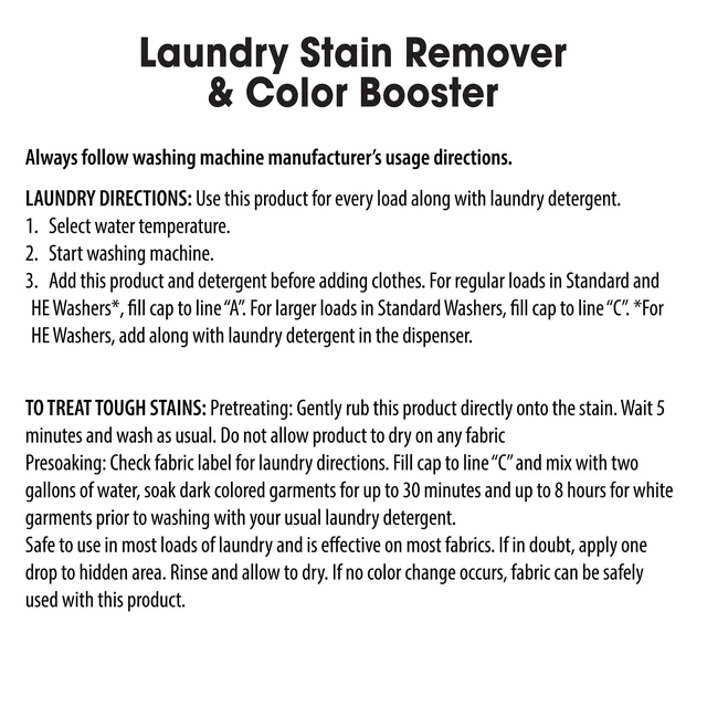 Alt view image 5 of 7 - Great Value Laundry Stain Remover & Color Booster, 88 fl oz