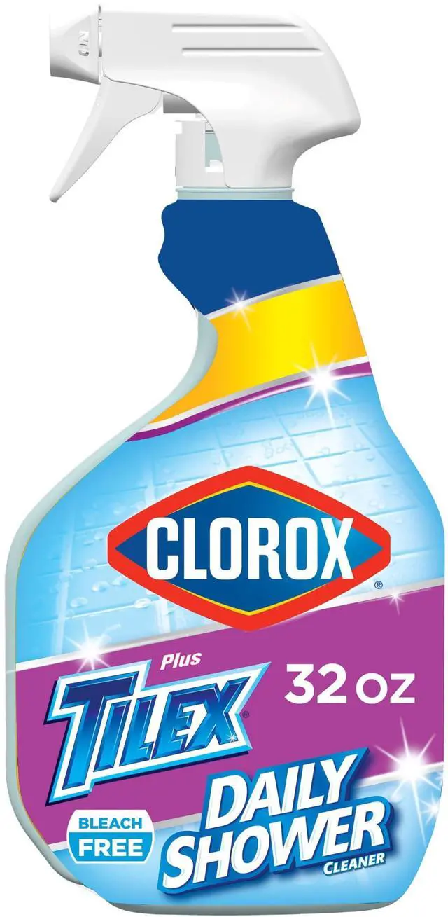 Alt view image 5 of 6 - Clorox Plus Tilex Daily Shower Cleaner and Bathroom Spray, 32 fl oz