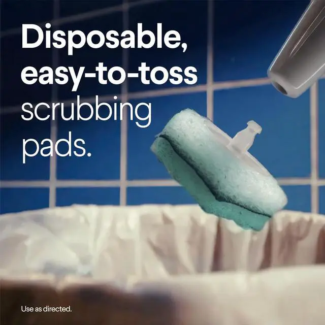 Alt view image 3 of 6 - Clorox ToiletWand Disinfecting Brush Refills, Disposable Toilet Bowl Cleaner, Rainforest Rush, 10 Count