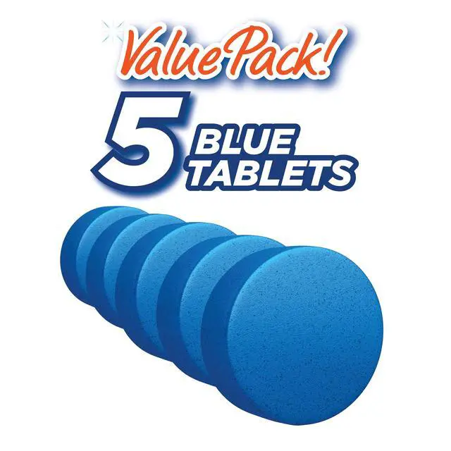 Alt view image 6 of 6 - TyDBol Toilet Bowl Cleaner Tablets, Unscented, 5 Blue Tablets