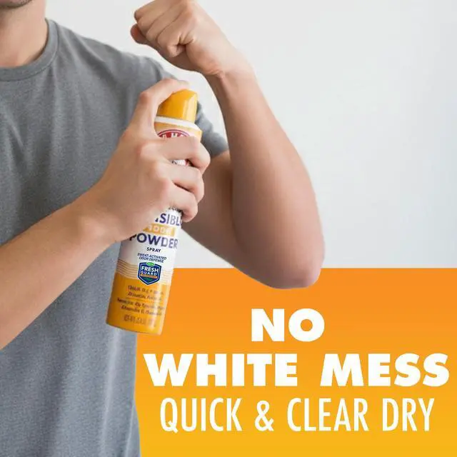 Alt view image 5 of 6 - Arm & Hammer Invisible Odor Defense Body Powder Spray, 6 oz