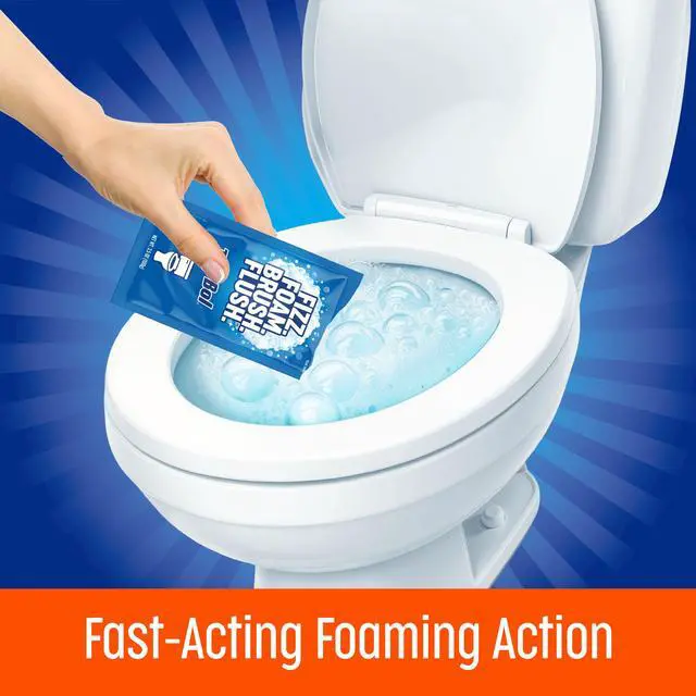 Alt view image 2 of 5 - Ty-D-Bol Ultra Foam, Citrus Burst Scent, Foaming Toilet Bowl Cleaner, 4 Packets